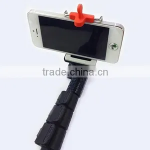 Rose Extendable Handheld Monopod Tripod Mount Adapter for IPhone Samsung thumbnail-1