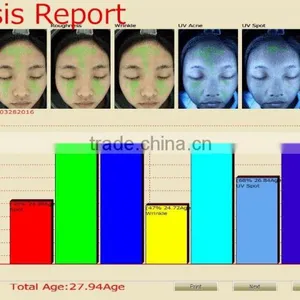 ORIGINAL!!! LANGDI Magic Mirror Skin Analyzer / Skin Analysis Machine With CE thumbnail-5