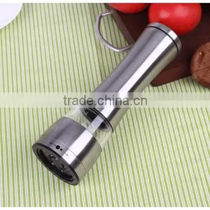 Stainless Steel Pepper Mill Salt and Pepper Mill Glass Pepper Mill thumbnail-1
