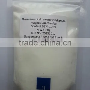 High Quality Mgcl2 Magnesium Chloride, Nigari, Medical / Pharmaceutical /Reagent / Food Grade Magnesium Chloride thumbnail-1