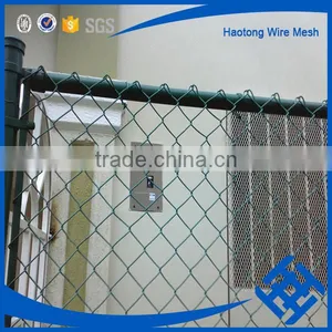 Galvanized Plastic Chain Link Fence Post/chain Link Fence Poles thumbnail-3