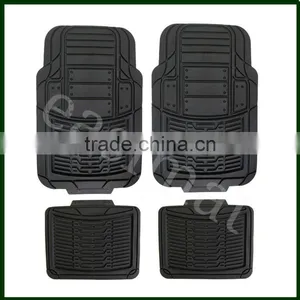 Universal Fit Heavy Duty Rubber Car Floor Mats thumbnail-1