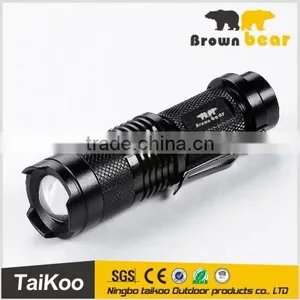 q5 Adjustable Focus Clip Led Flashlight thumbnail-1
