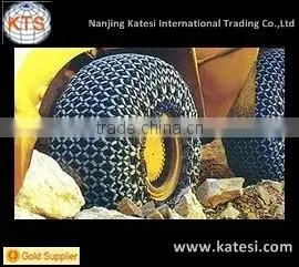 Heavy Equipment Excavator/Dozer Tyre Protection Chain thumbnail-1