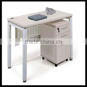 2016 New Style Office Metal Leg Office Desk Powder Coating White thumbnail-1