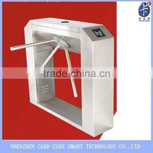 Stainless Steel Access Control Pedestrian Rfid Gate thumbnail-1