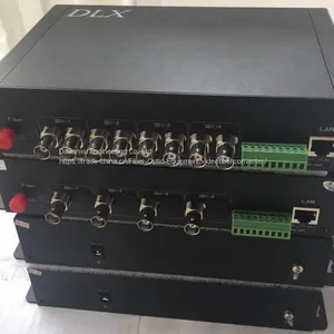 4-канальный HD-SDI видеооптический передатчик и приемник, преобразователь SDI-камеры в оптическое волокно, преобразователь оптического волокна в SDI-камеру thumbnail-5