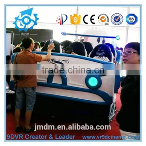 7D Hologram Technology 9d Cinema VR Galaxy Spaceship 6 Seats Cinema Simulator thumbnail-2