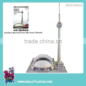 3d Eva Puzzle Toy CN Tower thumbnail-1