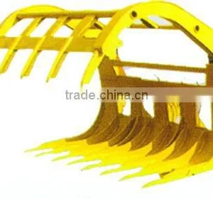 Wheel Loader Attachment Multifunction Grapple Fork thumbnail-1