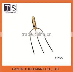 Garden Tools Three Prong Steel Fork thumbnail-1