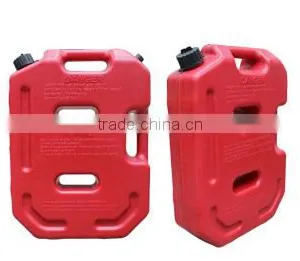 Plastic Gasoline Tank Portable Motorcycle Fuel Tank Jerry Can 10L thumbnail-1