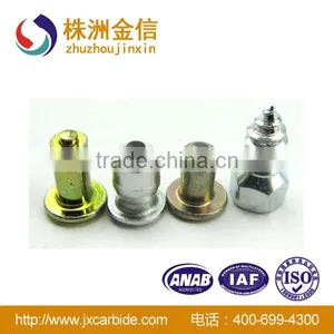 Cemented Carbide Spiral Antiskid Tire Studs For Snowmobile thumbnail-3
