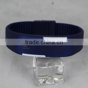 Silicone Digital Watch Silicone Watch Silieone Led Watch Bracelet Watch Silicone Bracelet With Digital Watch LED Watch thumbnail-4