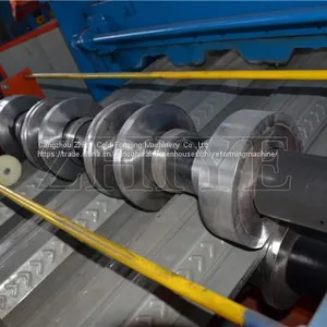 PLC Controlled Equipment Aluminium Decking Floor Tiles Production Line thumbnail-3