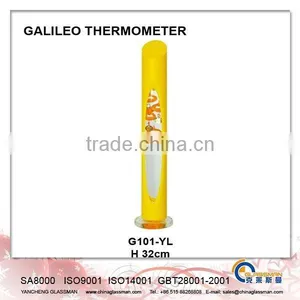 Interesting DecorationGalileo Thermometer G101-YL thumbnail-1