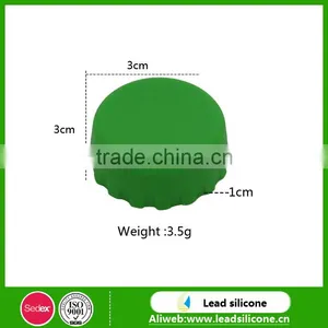 Customized Printed Silicone Beer Cap / Saver Reusable Silicone Beer Bottle Caps thumbnail-3