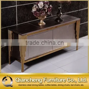 Moden Appearance Marble Top Console Table #958# thumbnail-1