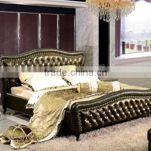 Villa Furniture Villa Bedroom Furniture Bed 029 thumbnail-1