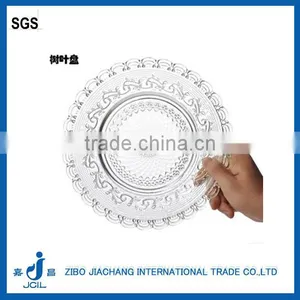 Good Quanlity Hot Sale Clear Glass Charger Plate thumbnail-1