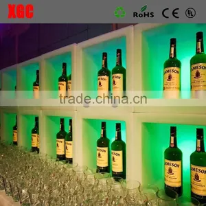 White Color 2016 New Illumintated Wine Shelf thumbnail-1