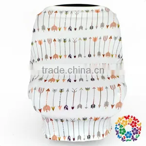 Elastic Baby Car Seat Cover Stripe Nursing Cover OEM Service Shopping Cart Cover thumbnail-5