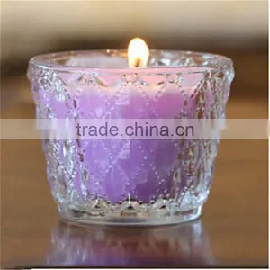 Crystal Glass Votive Candle Holder thumbnail-2