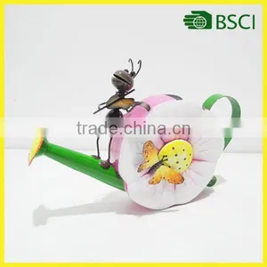 YS15560 Metal Doll With Flower Water Pot for Home Decoration thumbnail-1