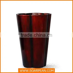 Modern Garden Decorative Fiberglass Tall Flower Vase thumbnail-3