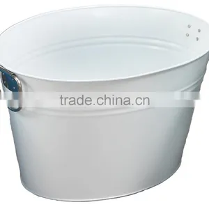High Quality Metal Ice Bucket Party Tub Powder Coated thumbnail-3