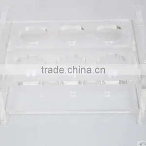 Barware High Quality Clear Acrylic Wine Bottle Holder thumbnail-5