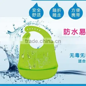 2017 New Style Baby Silicone Bib thumbnail-3