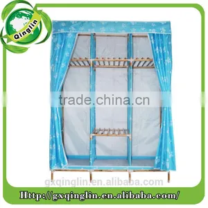 High Quality Fashion Modren Portable Fabric Wardrobe thumbnail-4