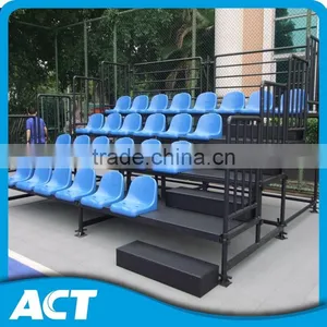 Temporary Steel Grandstand, Grandstand Chairs With Plastic Gym Seats thumbnail-1