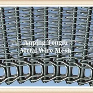 Food Grade Spiral Conveyor Belt/Wire Belt Mesh/Spiral Wire Belting thumbnail-1