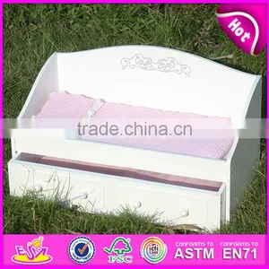 Best Design Girls Toy Wooden 18 Inch Doll Furniture With Cabinet W06E003 thumbnail-1