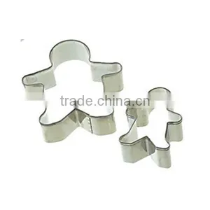 BC-4950 2-Piece Bakeware Gingerbread Cookie Cutters / Cookie Tools thumbnail-1