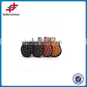 Imitation Rabbit FUR Hair Earmuff Printed With Grid thumbnail-1