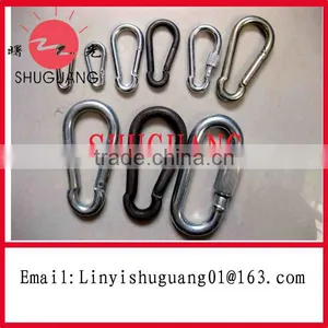 Stainless Steel Spring Hook With Security thumbnail-1