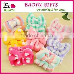 Wholesale Bow-knot Shape Kids Small Hand Towels For Home Decoration Microfiber Hand Towel thumbnail-1