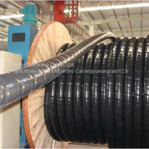 High Quality Copper Conductor XLPE Jacket Steel Wire Armoured Copper Braid Shielded PVC 4*50MM2 Price Per Meter thumbnail-4
