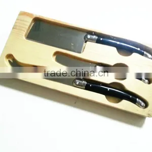 3PCS ABS Handle Laguiole Cheese Knife thumbnail-1