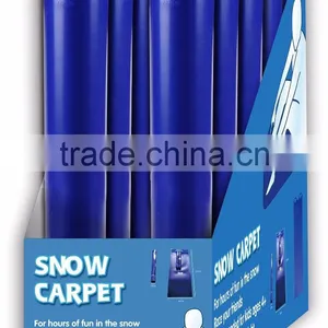NEW Vintage Wacky Karpet SLED Flexible Plastic Roll up Flying Carpet SNOW 18x36" thumbnail-5