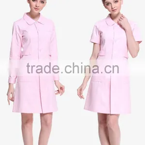 OEM ODM Nurse Uniform Lab Coat Nursing Coat Medical Scrubs Dress thumbnail-6