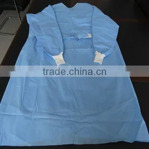 CE&ISO Approved Good Quality/Reasonable Price Sterile Disposable Surgical Gown for Surgery, FOB Shanghai thumbnail-1