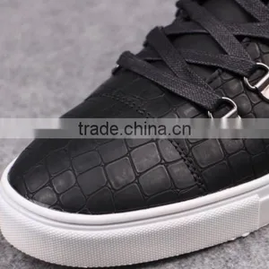 Liquidation Closeouts Men High Top pu Board Shoes With Low Price thumbnail-5