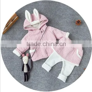 2016 New Design Girl Fleece Hoodie Sets,wholesale Hoodie Sweatshirt thumbnail-1