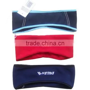 Double Layer Stock Polar Fleece Sports Fleece Headband thumbnail-6