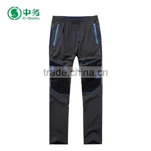 New Design Korean Style Outdoor Orange Breathable Quick Dry Mens Climbing Pants thumbnail-2