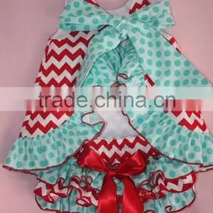 2014Wholesale Baby Cotton Clothes Red and White Polka Dot Diaper Cover Christmas Diaper Cover thumbnail-2